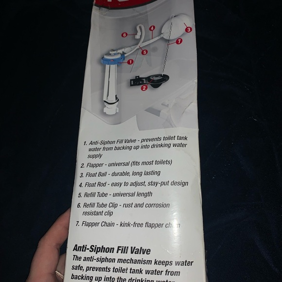 Bath Hyper Tough Fill Valve And Flapper Kit For The Toilet Poshmark